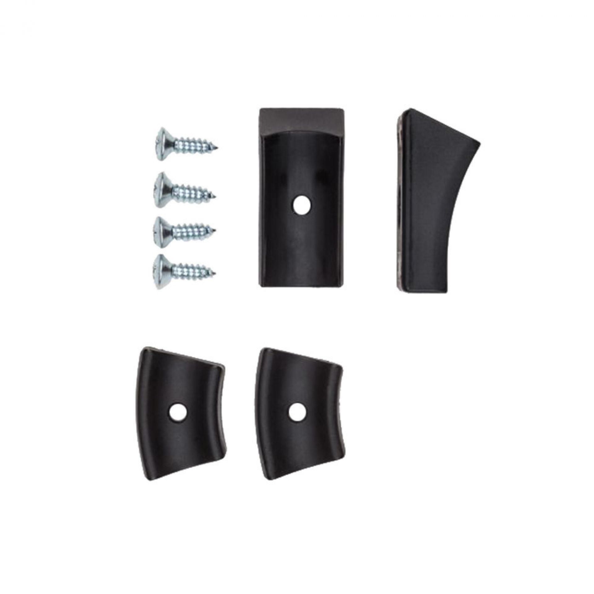 Patins par chaises cantilever Thonet Plastique patins noir